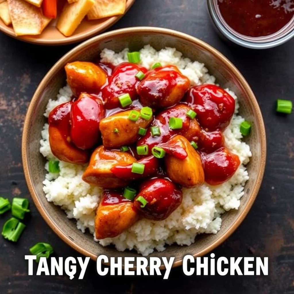 Syrlig kirsebærkylling