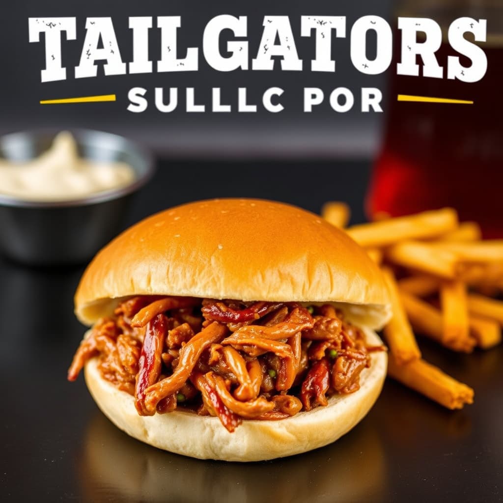 Tailgator's Pulled Pork Sandwich