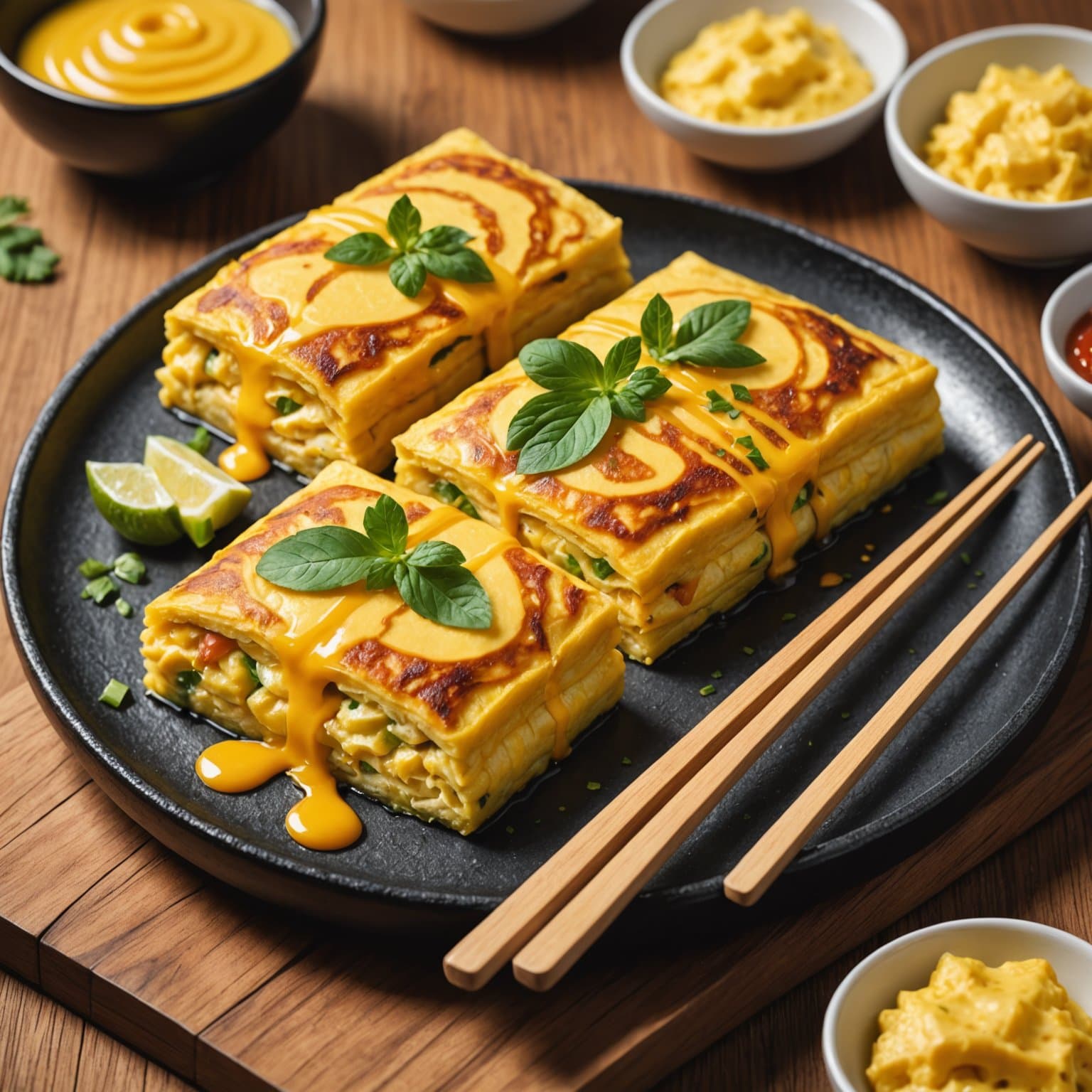 Tamagoyaki (japansk søt omelett)