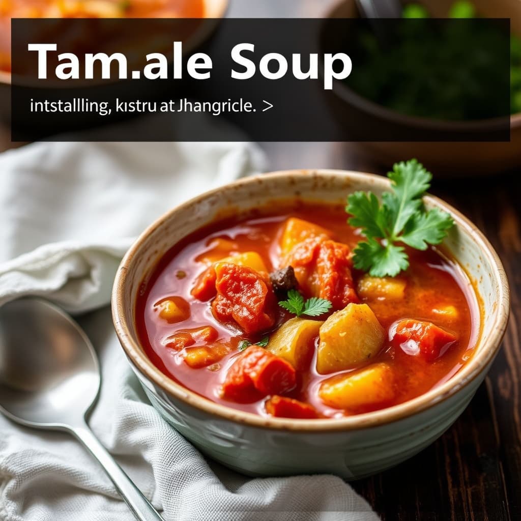 Tamale-suppe