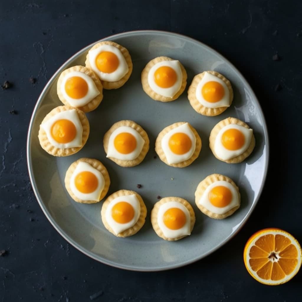 Tangerin-ricottadropskaker