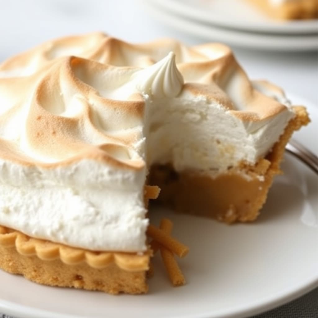 Tante Jimmys karamell- og marengspai