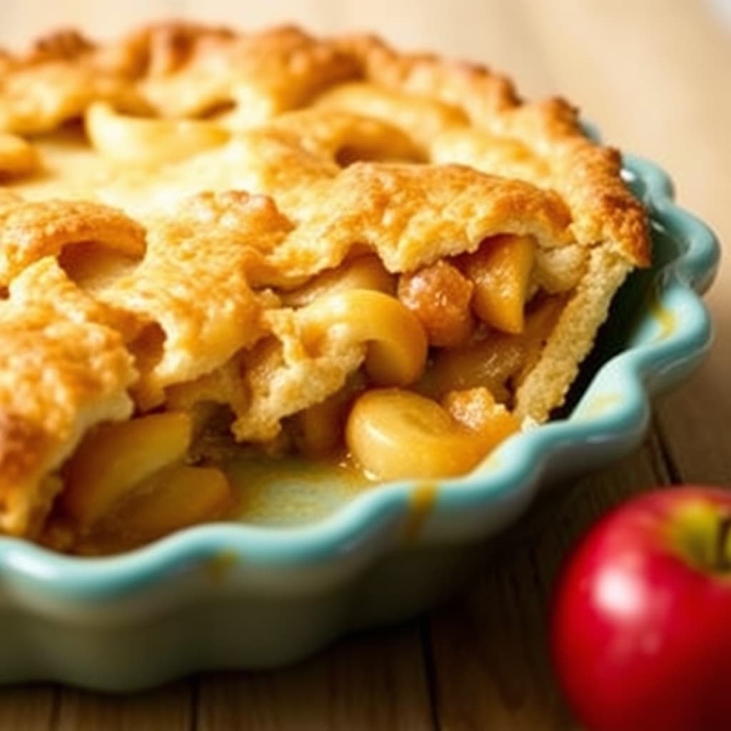 Tante Willies nederlandske eplepai