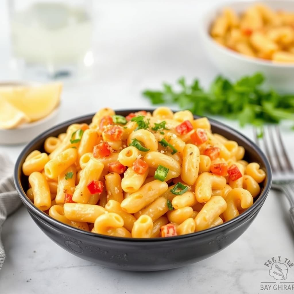 Tanyas stekeplate-makaroni og ost