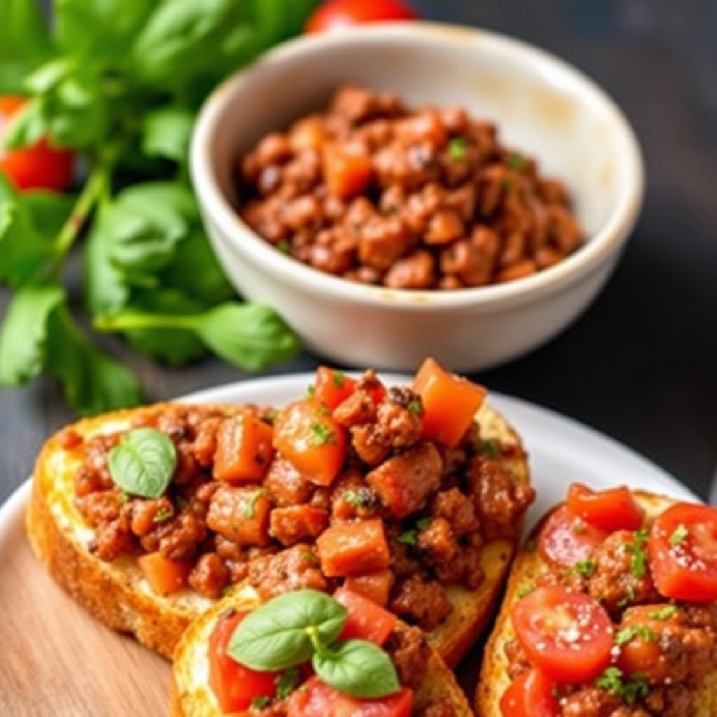 Tapenade med bruschetta