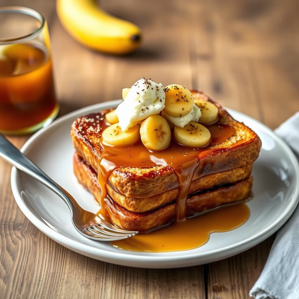 Texas French Toast Bananas Foster