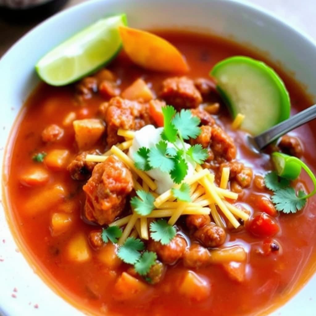 Texas Taco-suppe