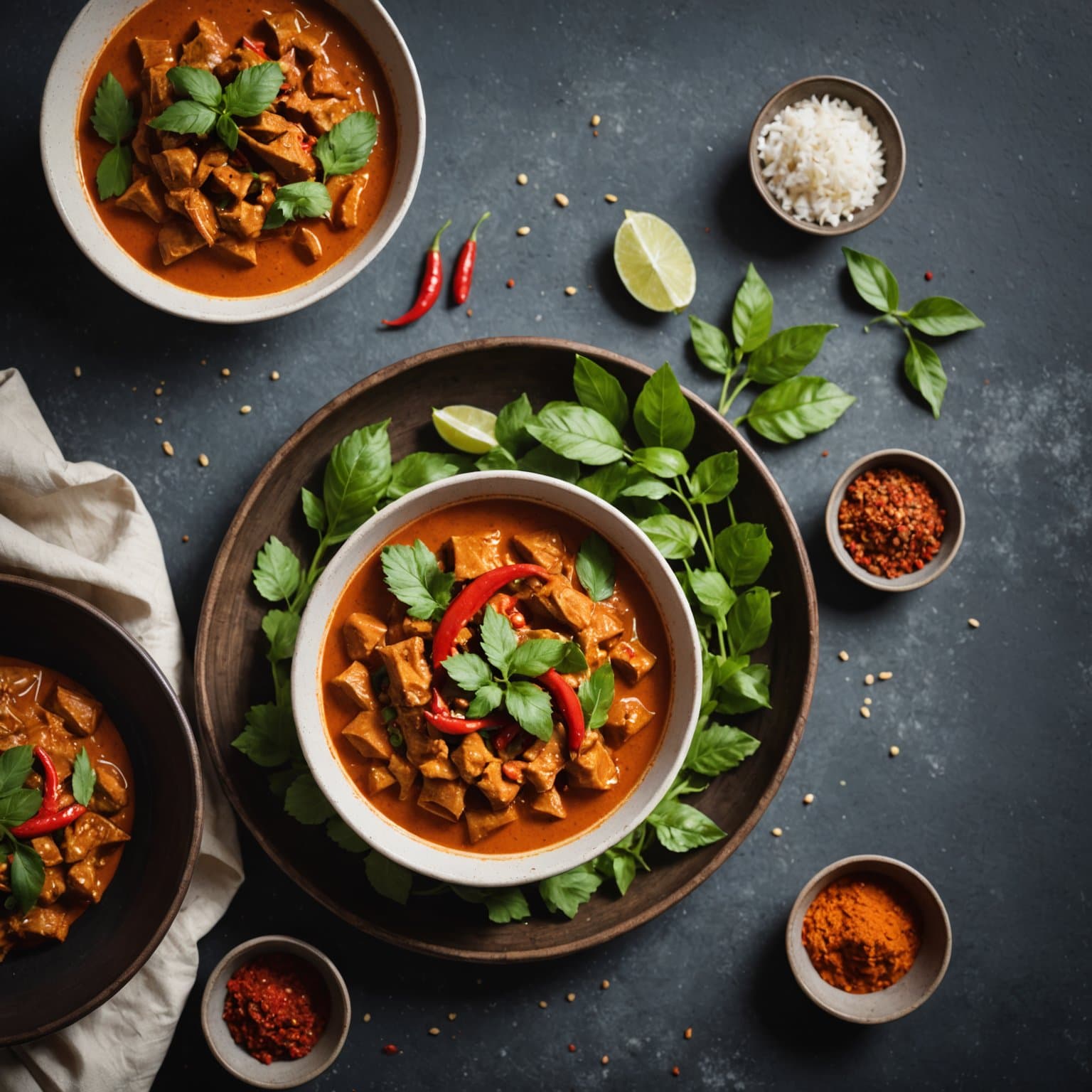 Thailandsk rød currypaste