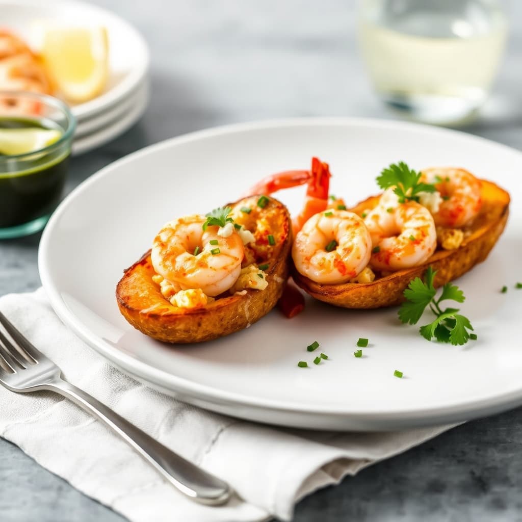 Thalias Tostones- og reke-partybåter