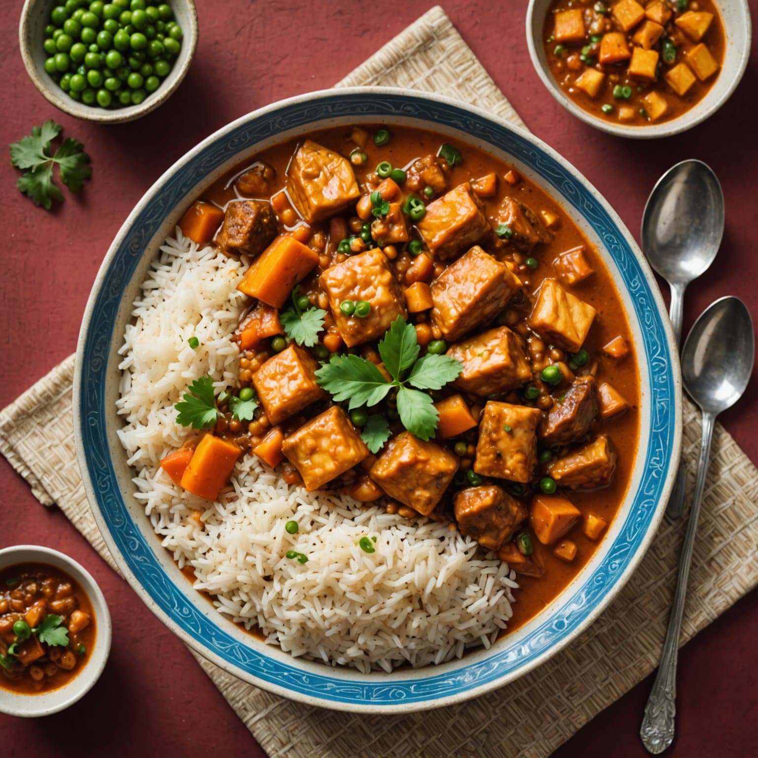 Thiebou Dienn sous verre – senegalesk ris- og fiskestuing