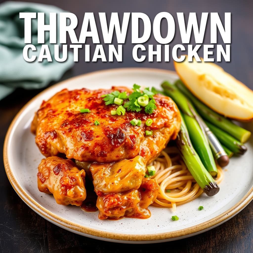 Throwdown's Country Captain Chicken