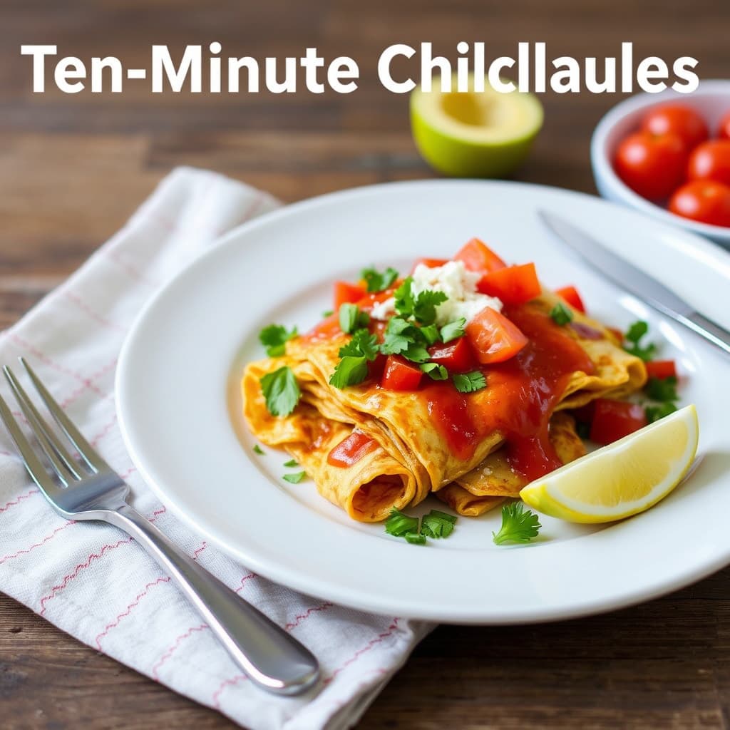 Ti-minutters chilaquiles