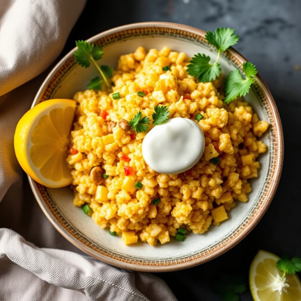 Tiakri (dampet hirsecouscous)