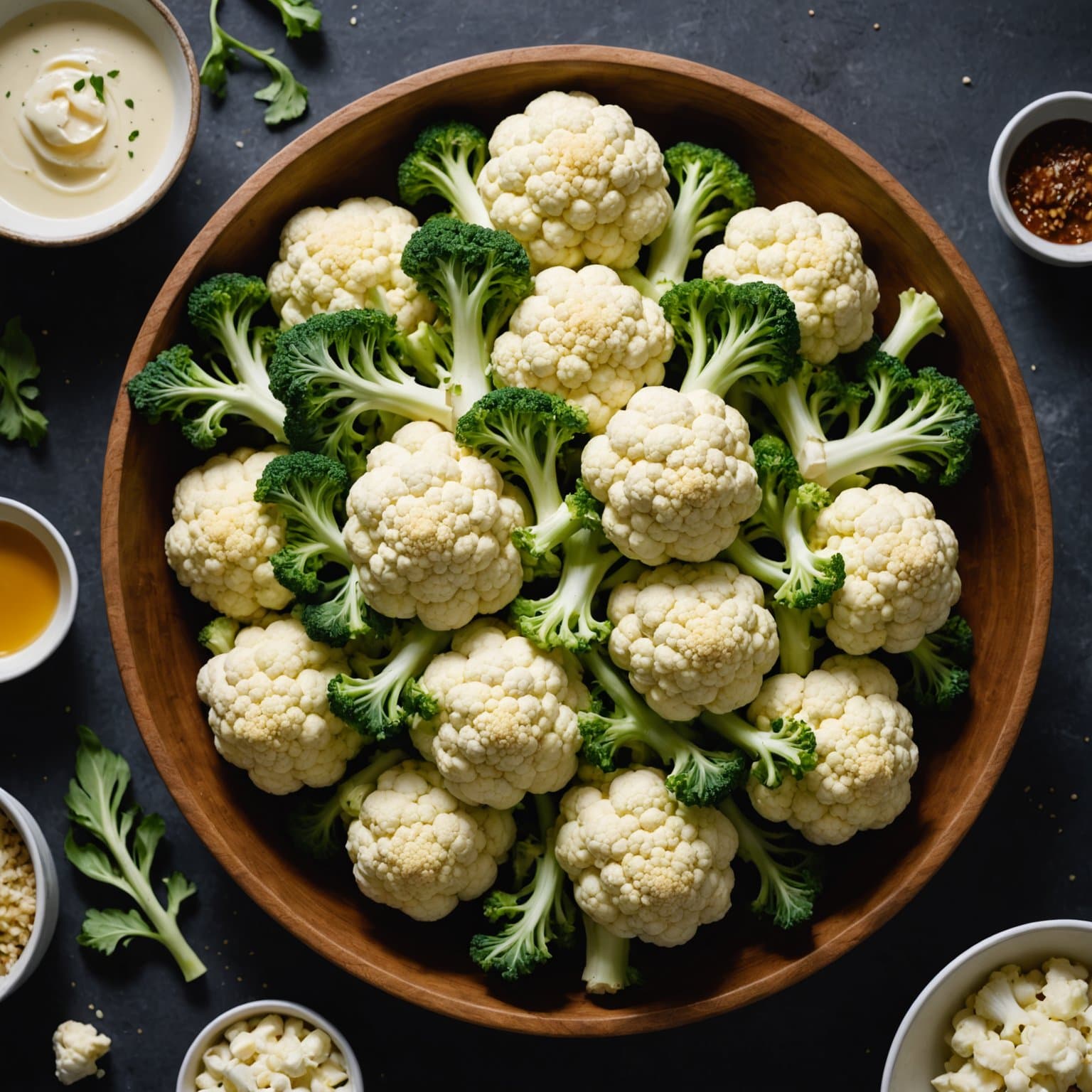 Timian til noe blomkål