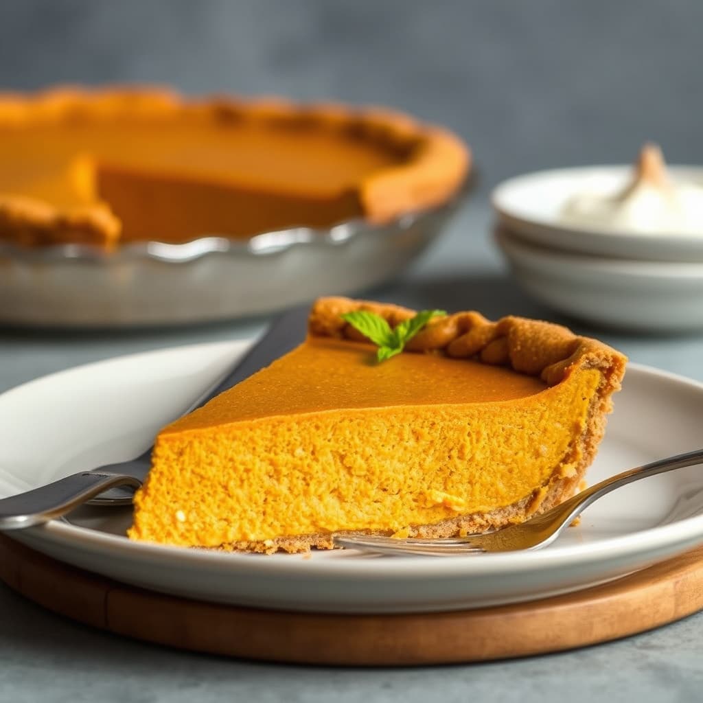 Tofupai med gresskar