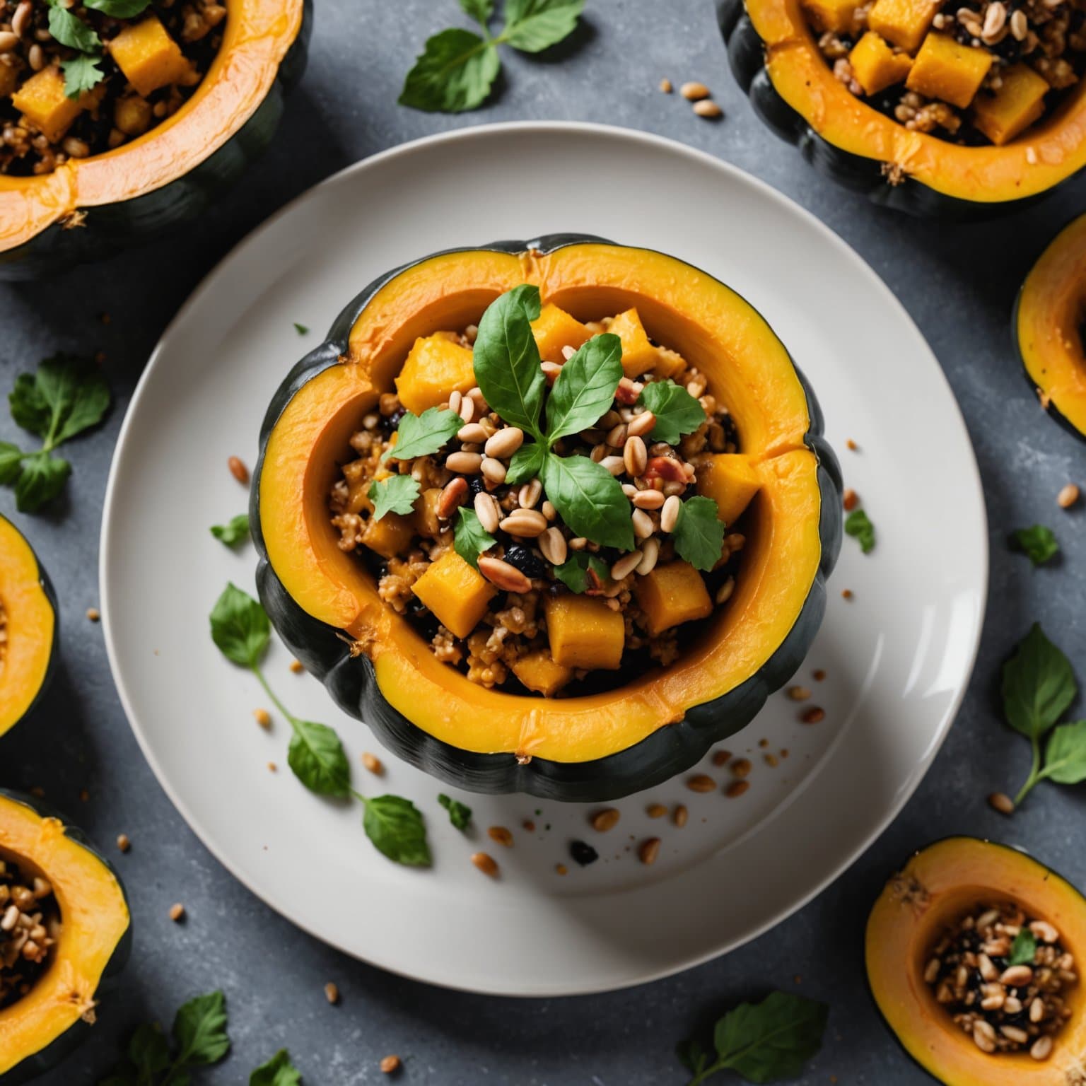 Tofufylt kastanjefrukt