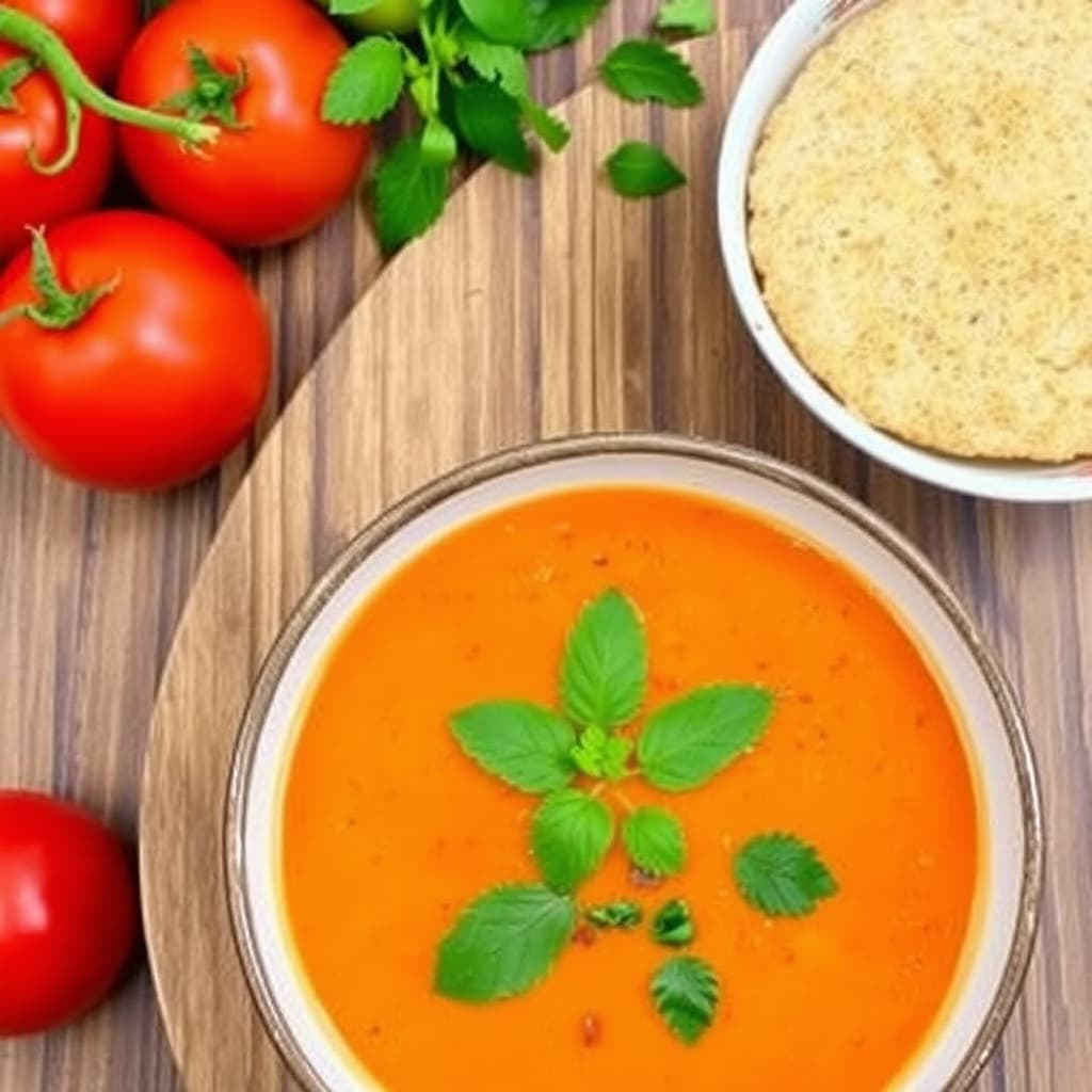 Tomat Dal-suppe