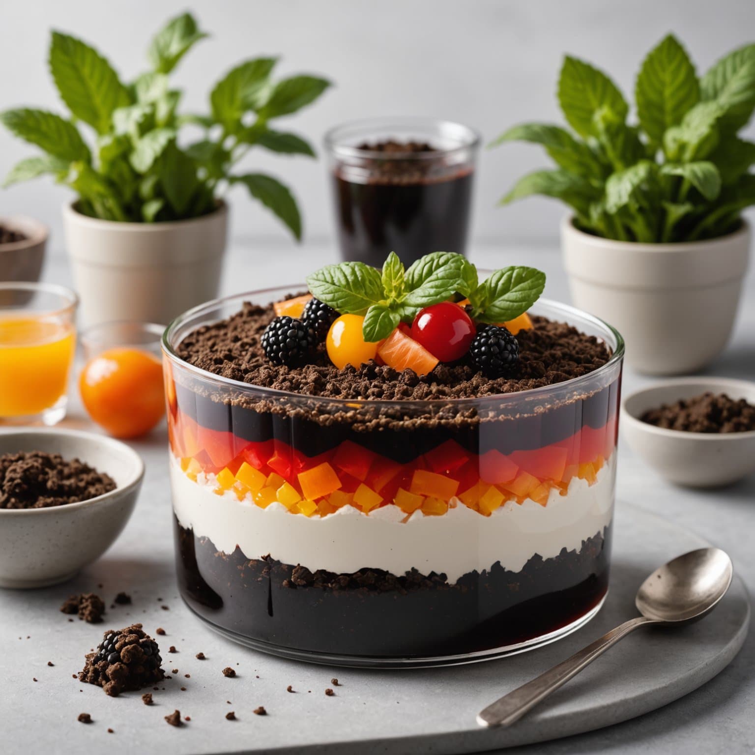 Toppjord hage Jell-O®