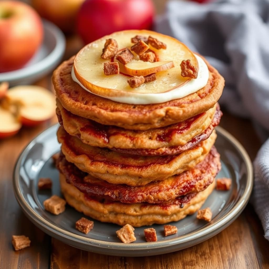 Tørkede eplestablerkaker