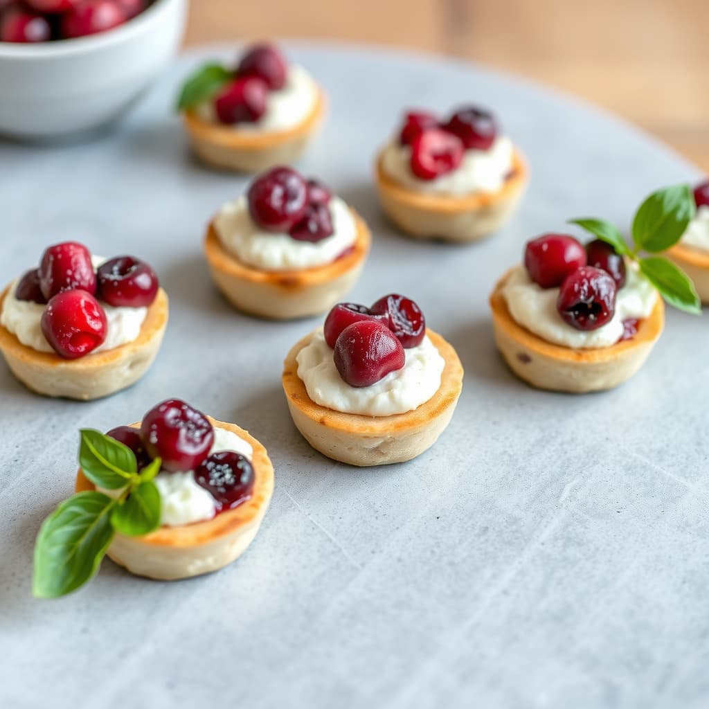 Tranebær-Brie-biter