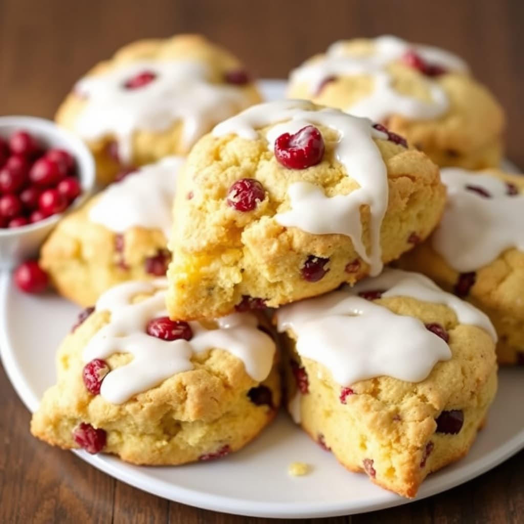 Tranebær-eggings-kornbrød-scones