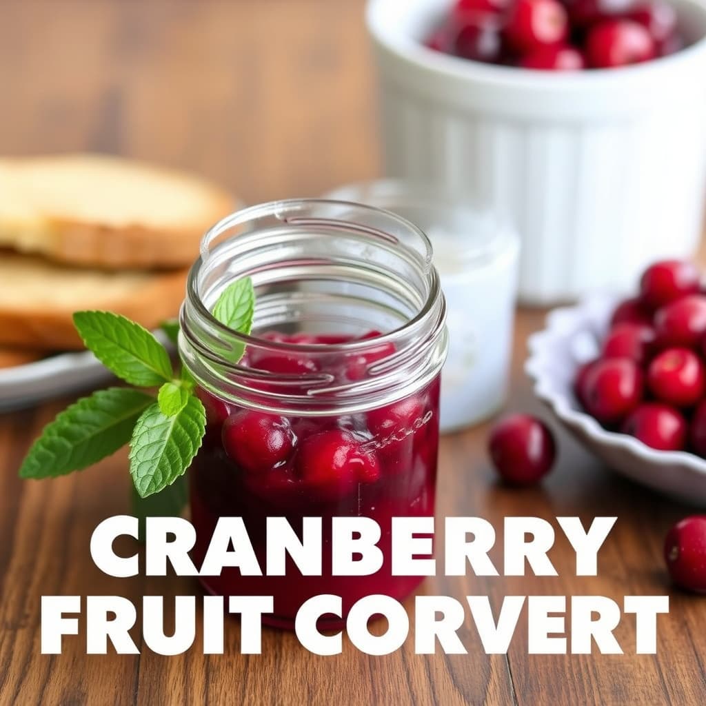 Tranebærfruktkonserves