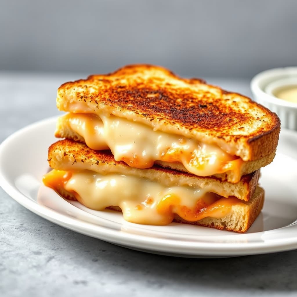 Tre-oster grillet ost