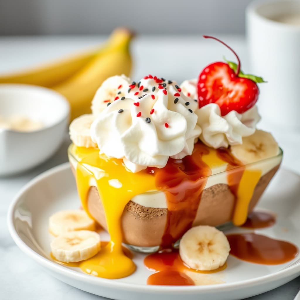 Tropiske banansplitter