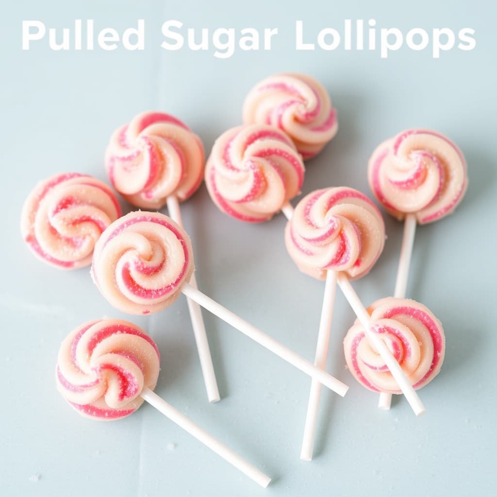 Trukket sukkersucker på pinne