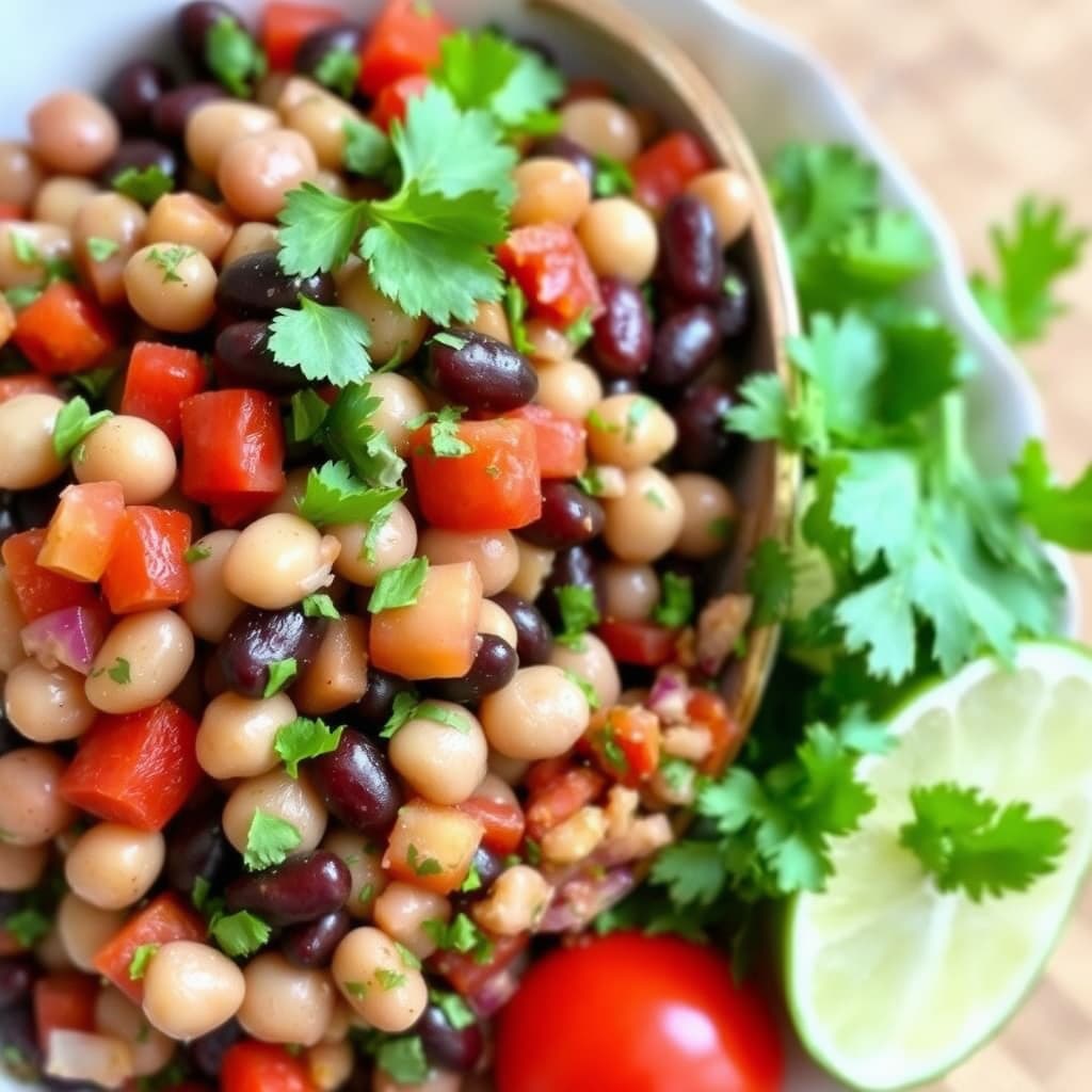 Tucson svart-hvite bønnesalsa