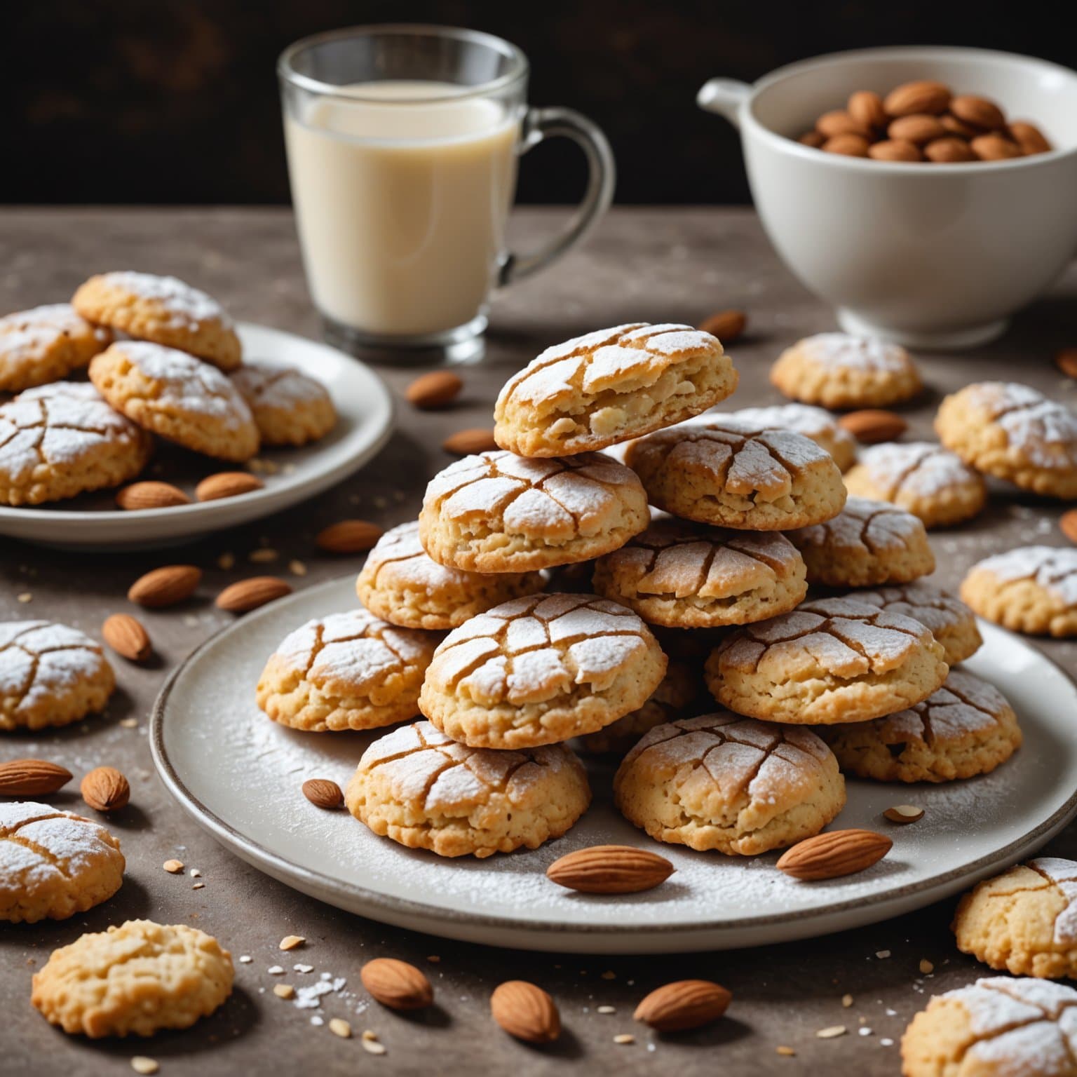 Tuscan mandelkaker (Ricciarelli)