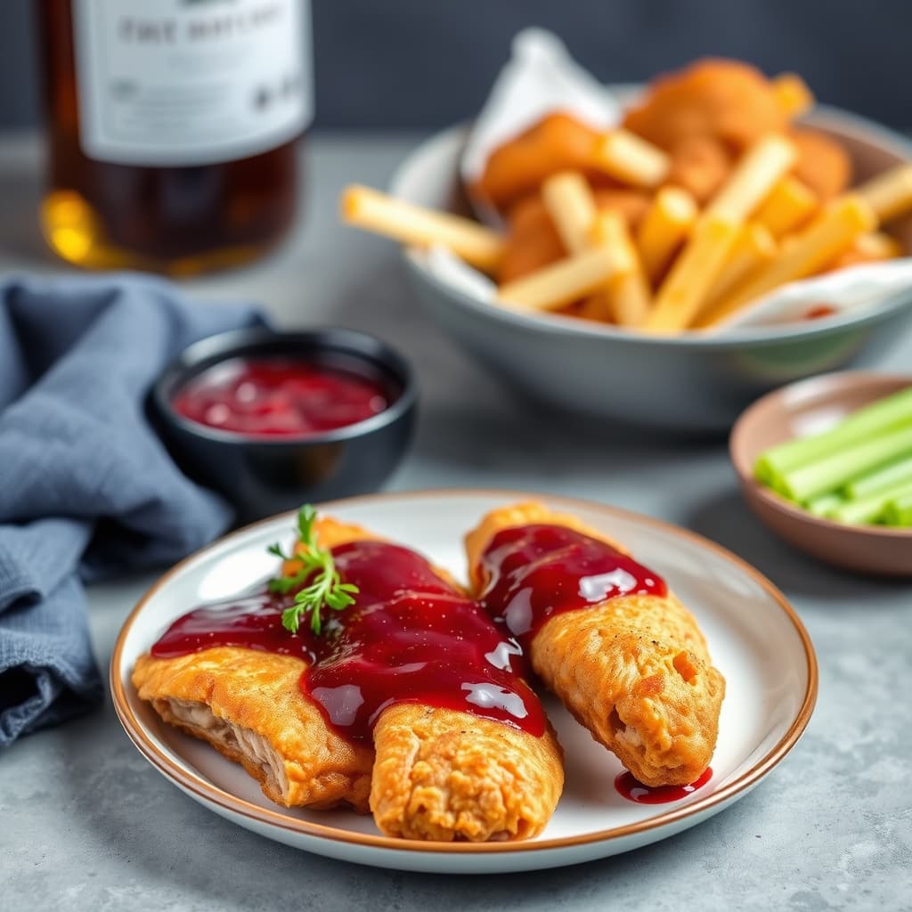 Tyrkiske retter med tranebærketchup