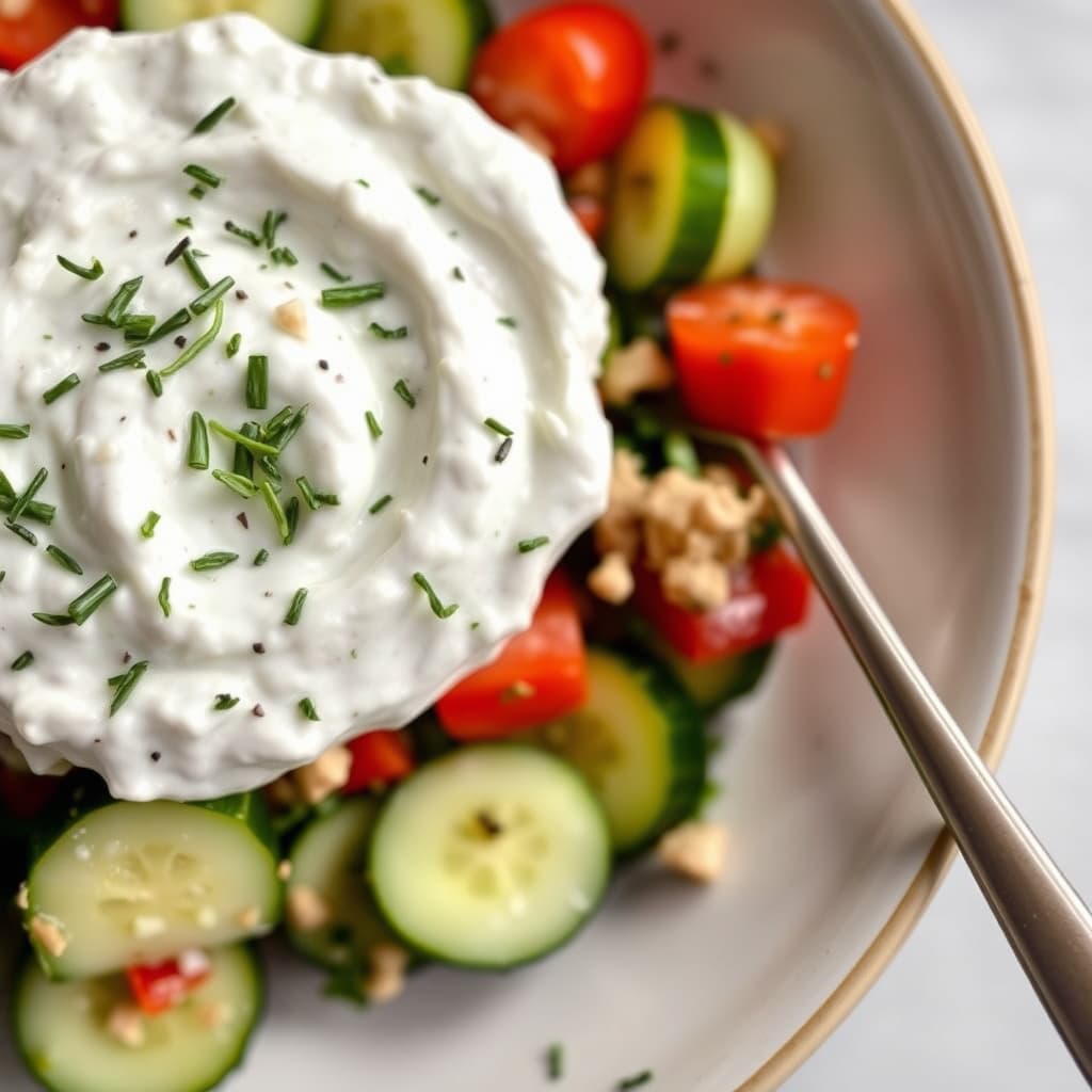 Tzatziki – yoghurt, hvitløk og agurksalat
