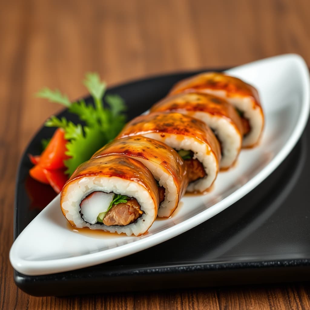 Unagi Roll (Grillet ferskvannsleks)