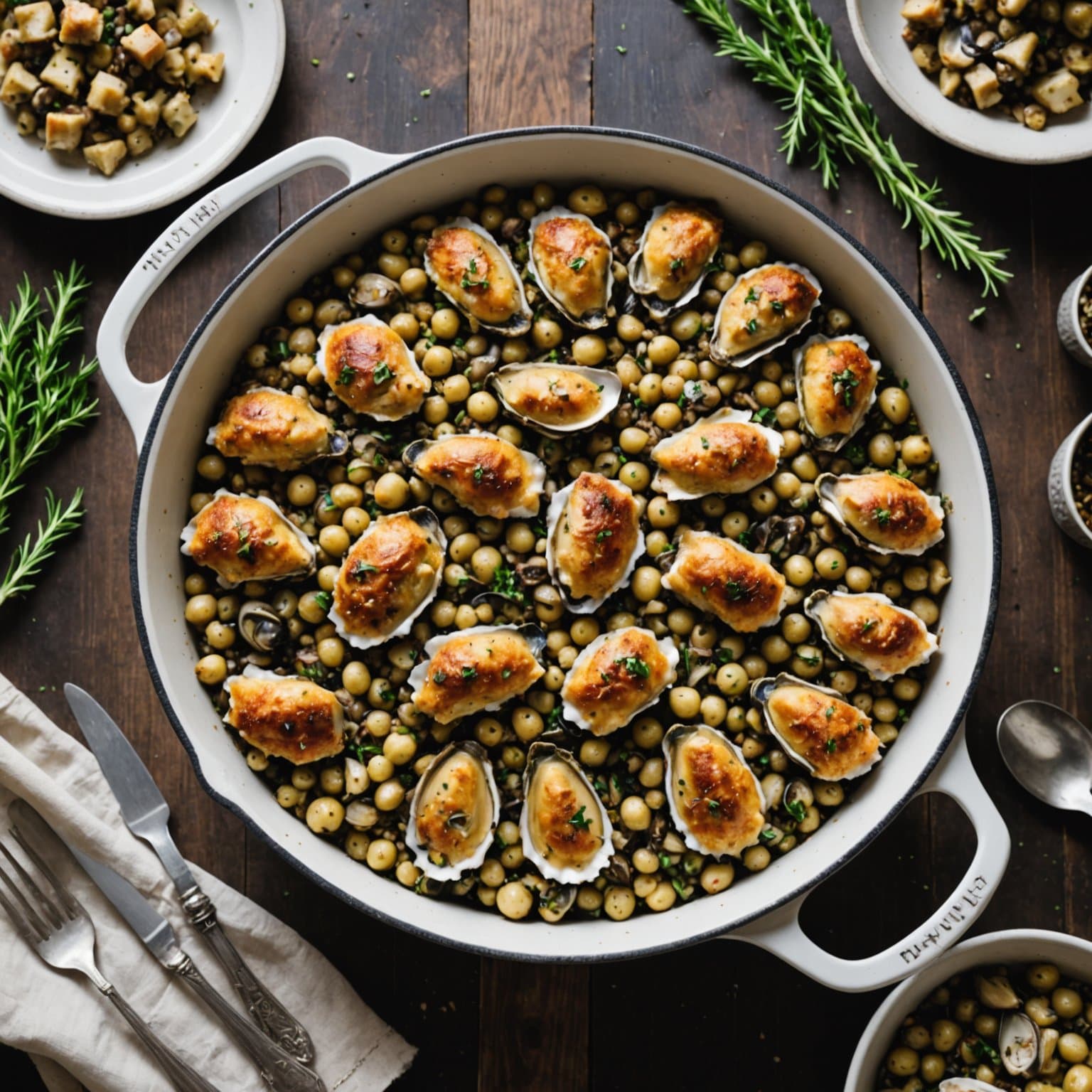 Urte- og østersfyll