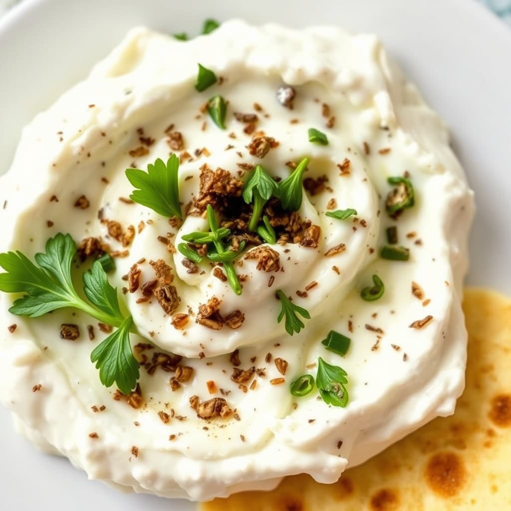 Urte-ricottablanding med ost