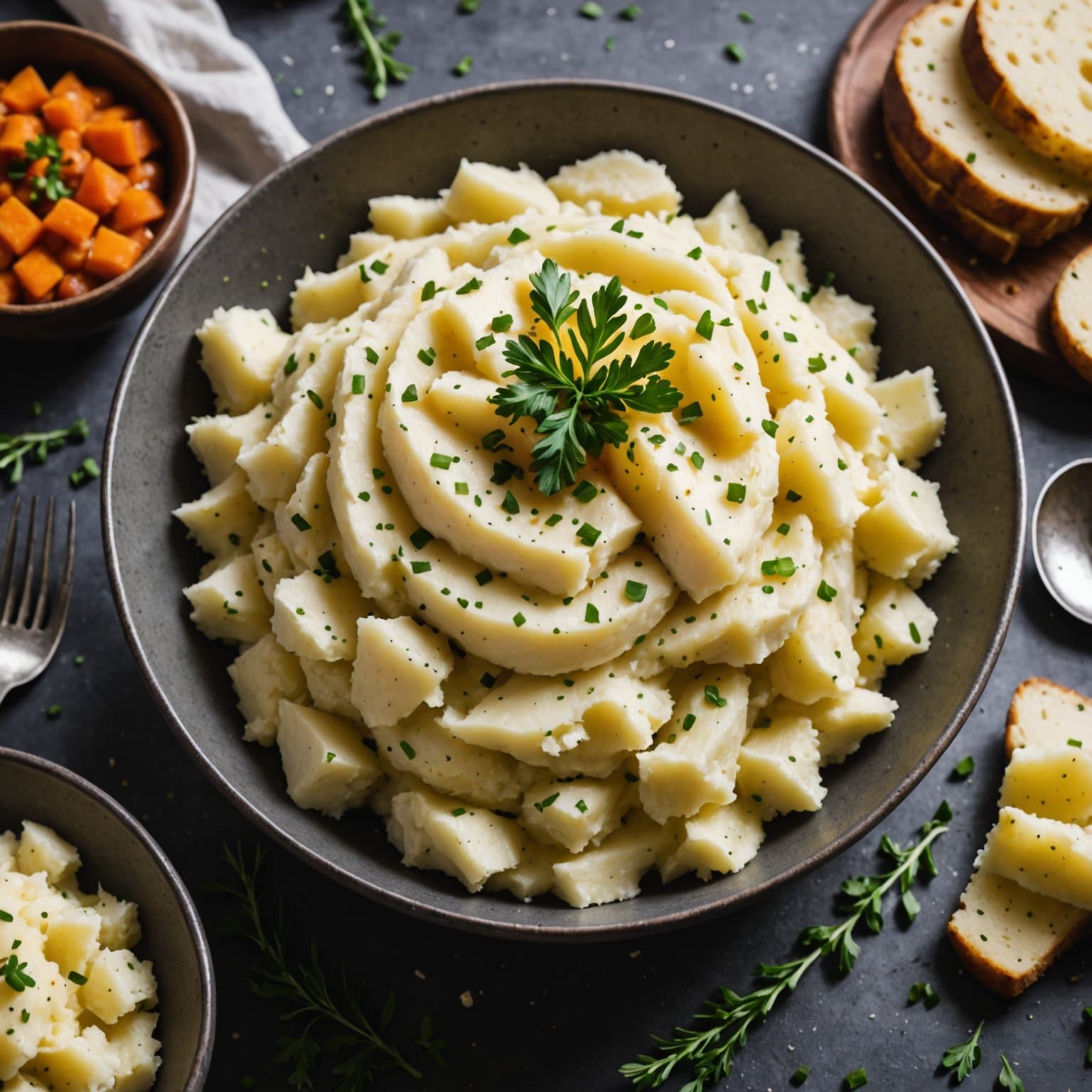 Utrolige veganske potetmos