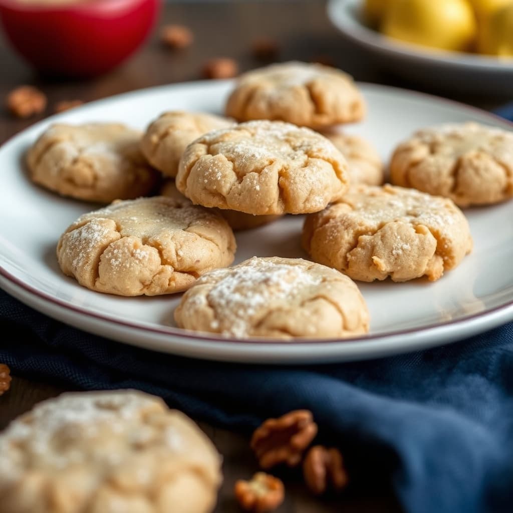 Valnøttkjeks (Polvorones)