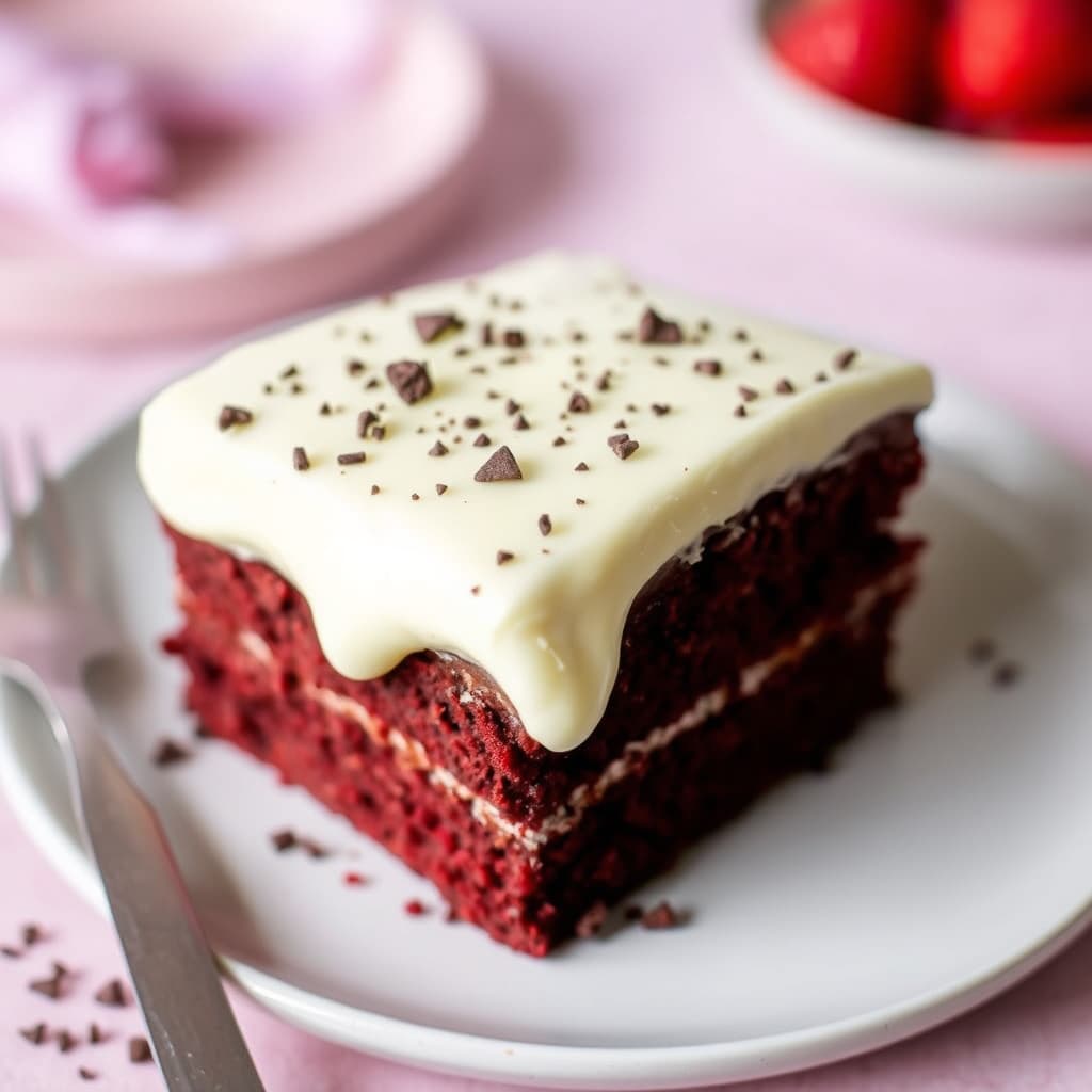 Vanilje-velvetkake / Sjokoladekake