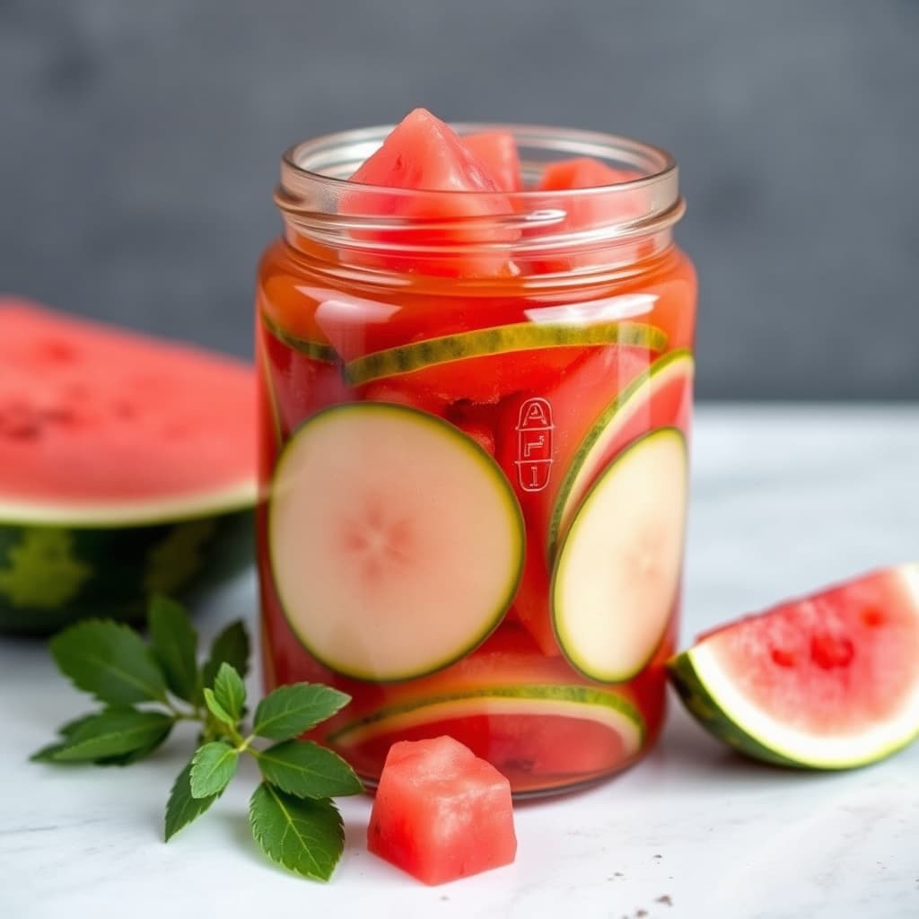 Vannmelonrind-pekeler