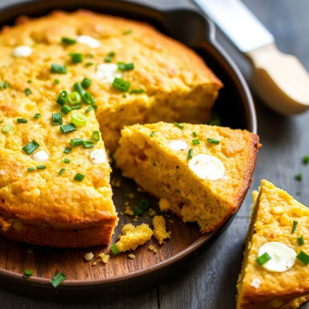 Vårløk og mozzarella-kornbrød