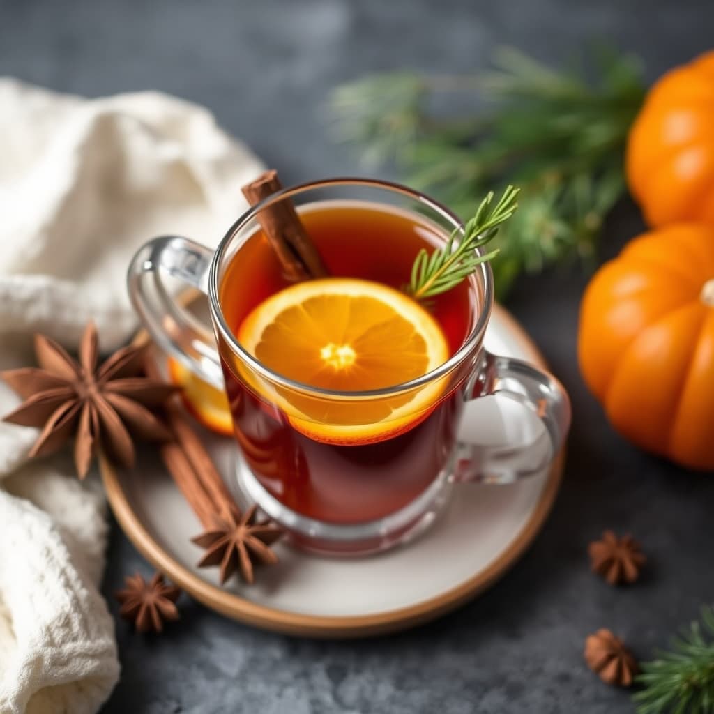 Varm eplecider med vinterkrydder