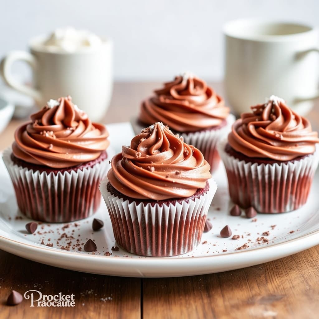 Varm kakao "cupcakes"