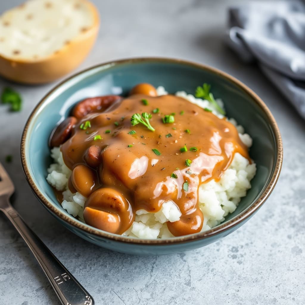 Vegansk brun saus