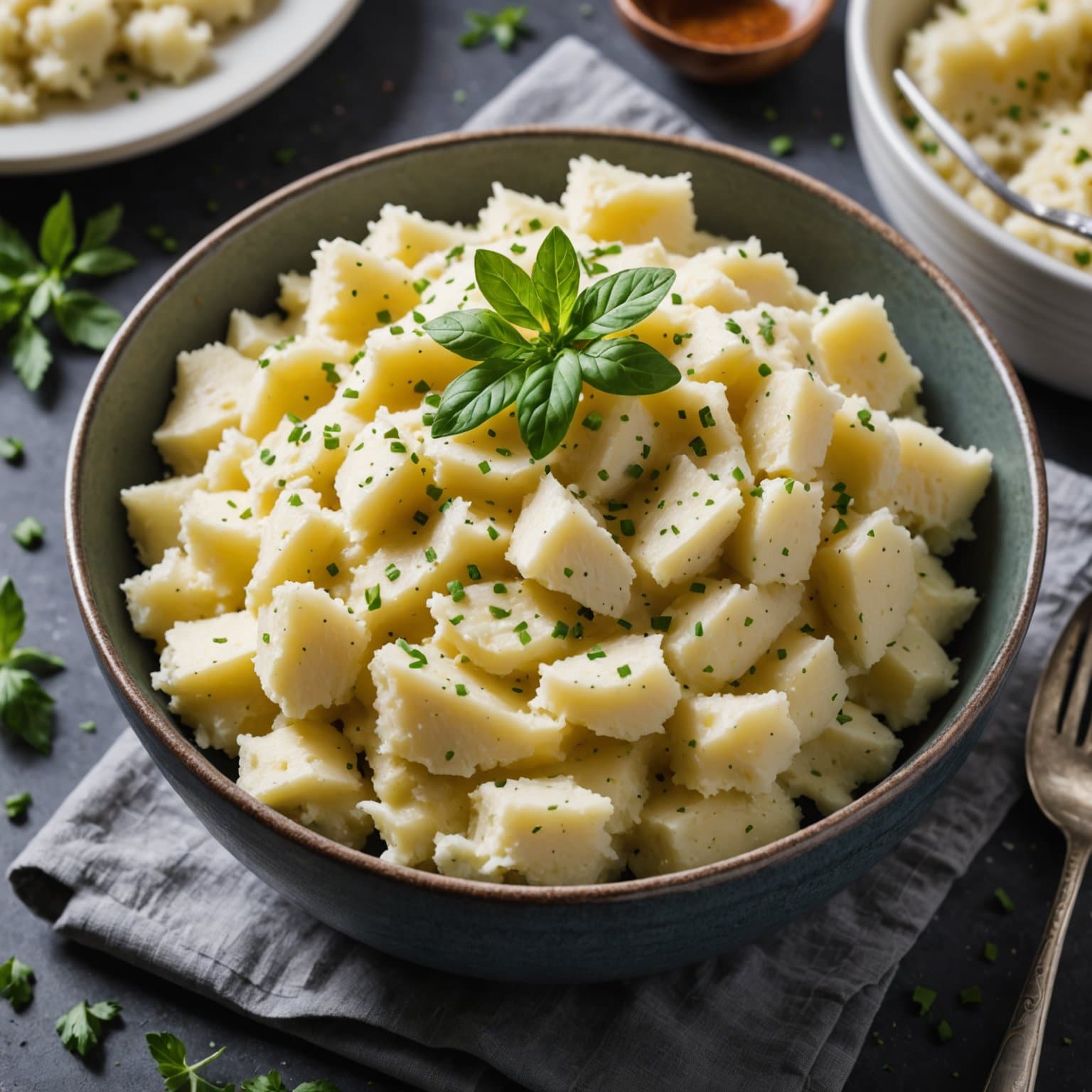 Veganske potetmos (lavfett)