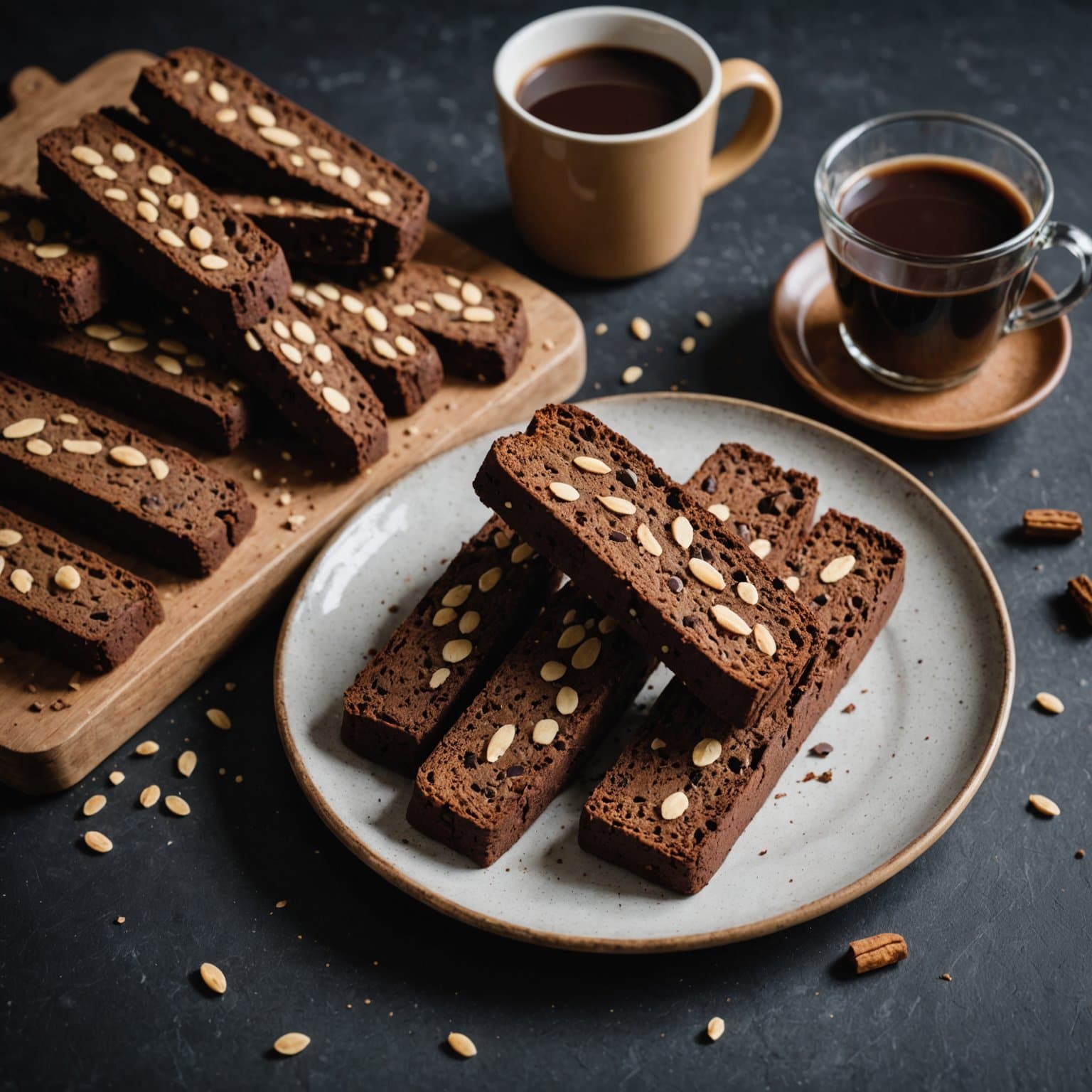 Veganske sjokoladekjeks med spelt