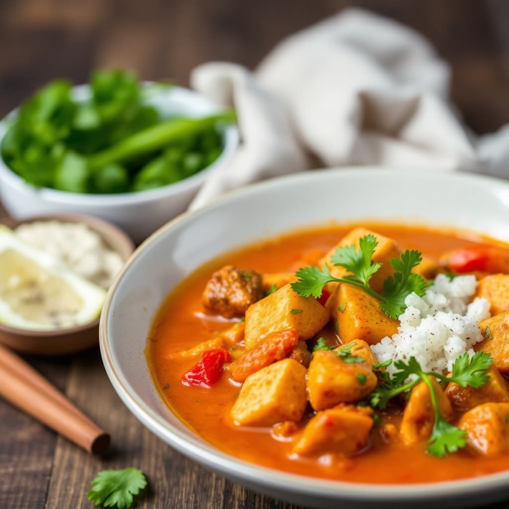 Vegetarisk og tofuredd karri