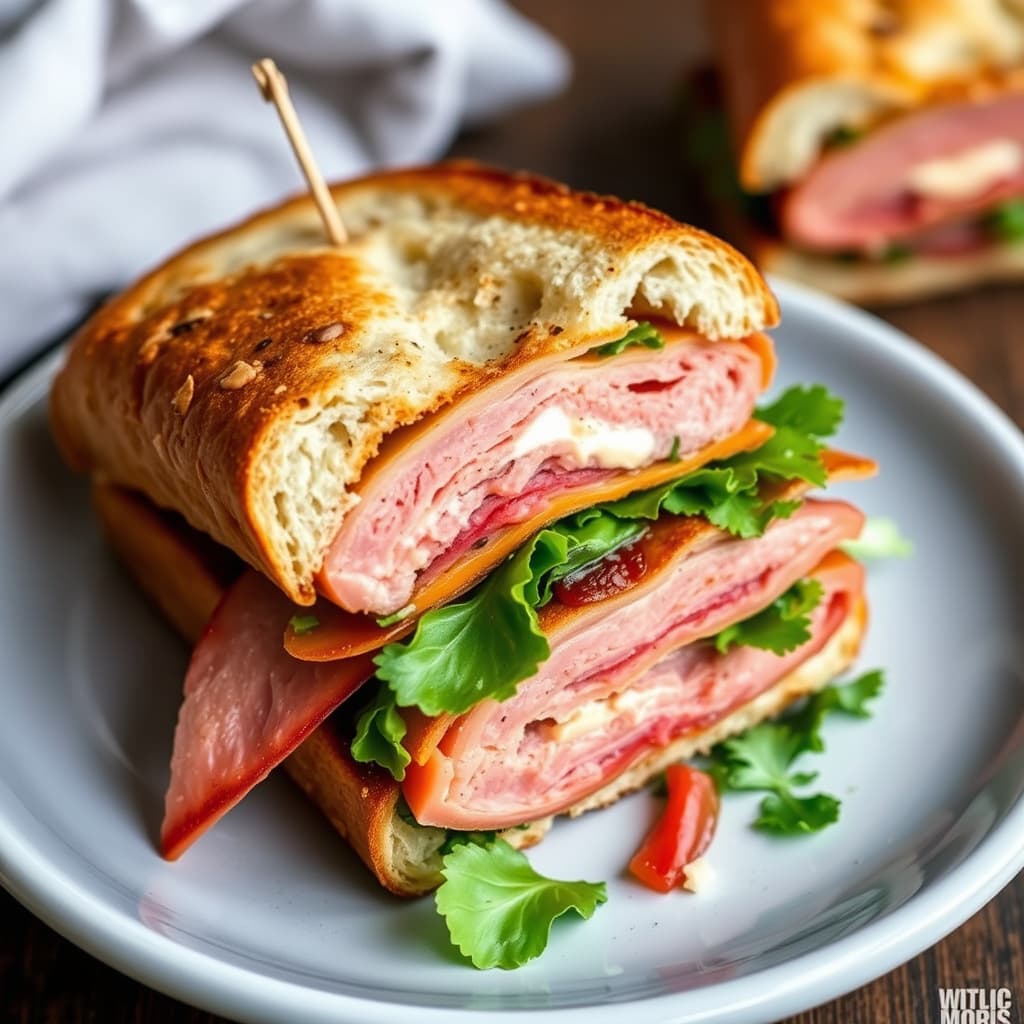 Vegetarisk Reuben-sandwich