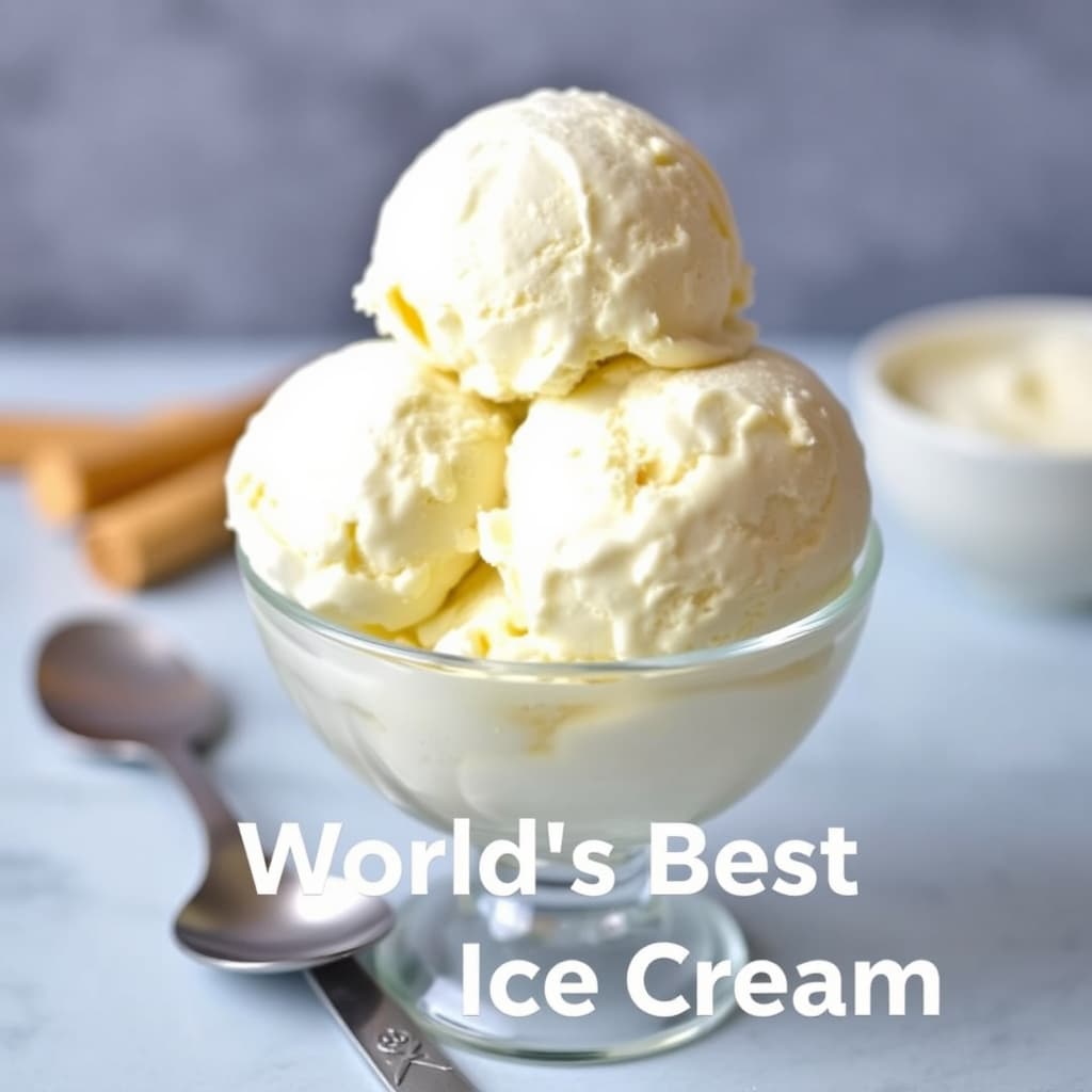 Verdens beste vaniljeis