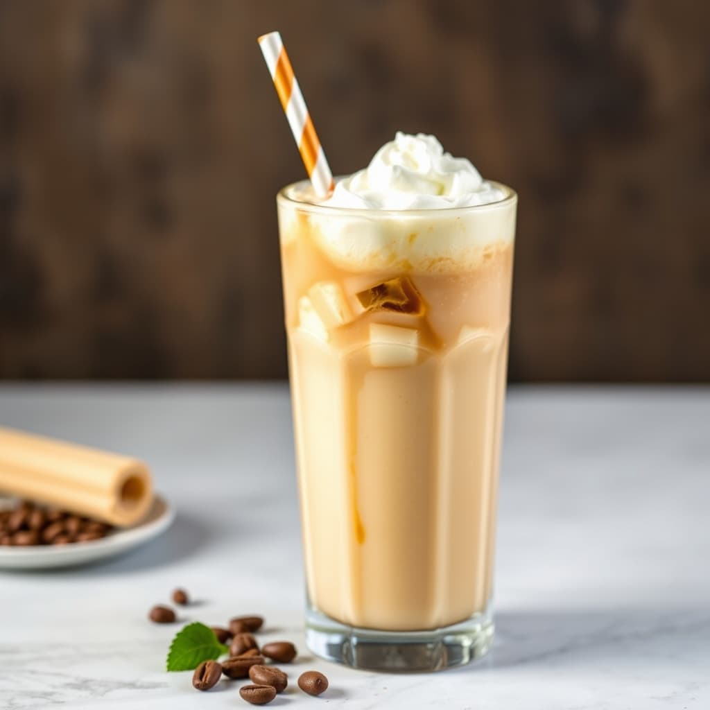 Vietnamese iskald kaffemilkshake